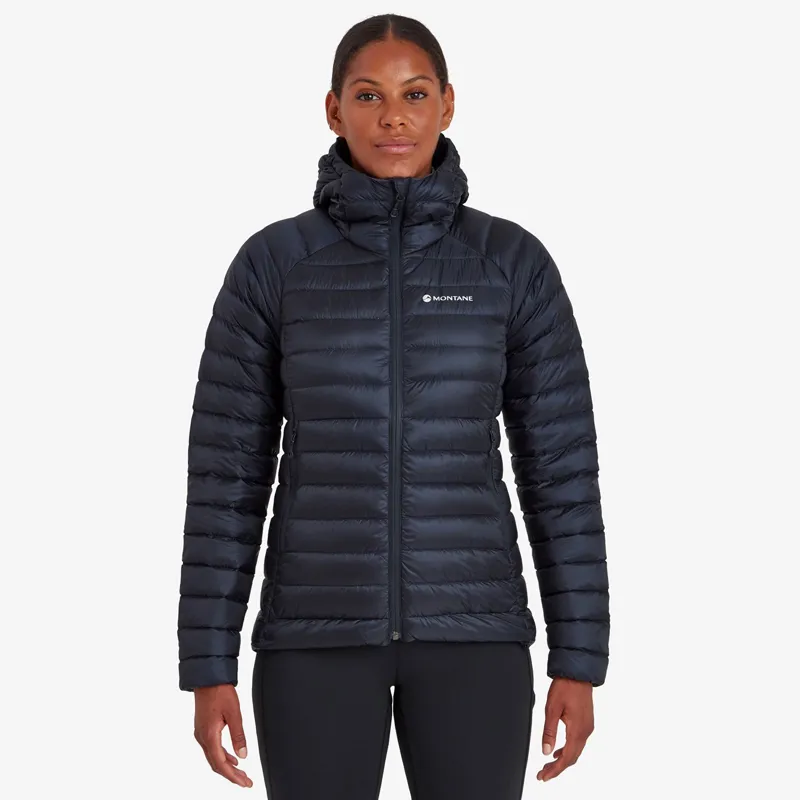 Montane Women's Anti-Freeze Hooded Down Jacket - Eclipse Blue-1